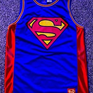 Medium Superman Tank Top Jersey